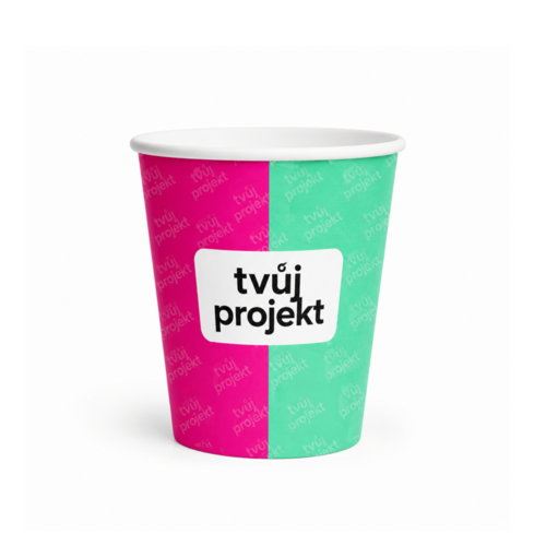 Papírové kelímky s potiskem