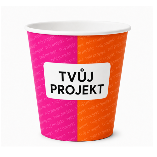 Papírový kbelík 3L s potiskem